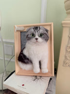 Customized wool felt